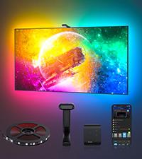 Productafbeelding Govee Envisual TV Backlight T2, RGBIC, WiFi, BT (RGBIC, 360 cm, Interieur)