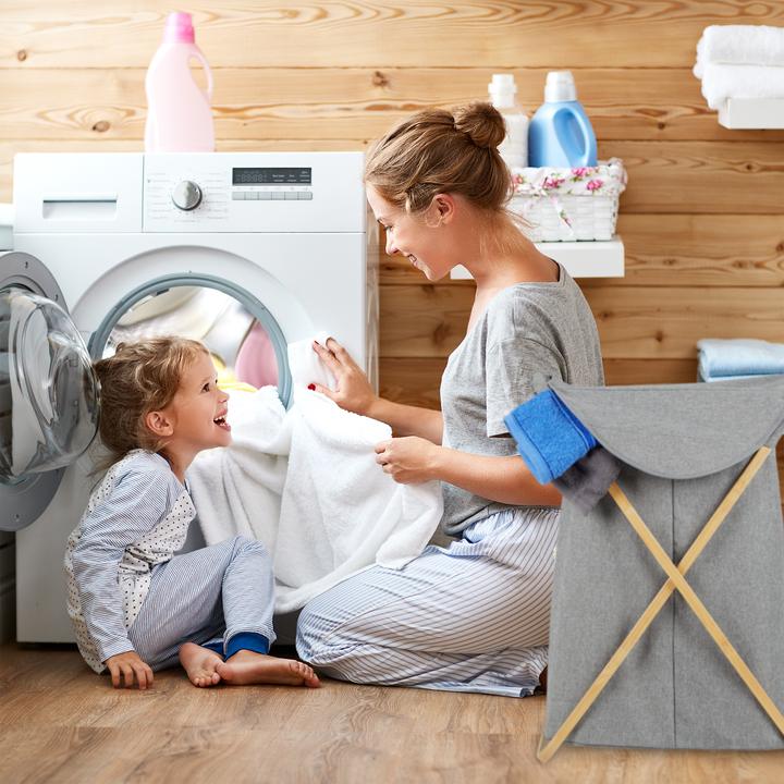 Produktbild Relaxdays Wäschekorb (58 l)