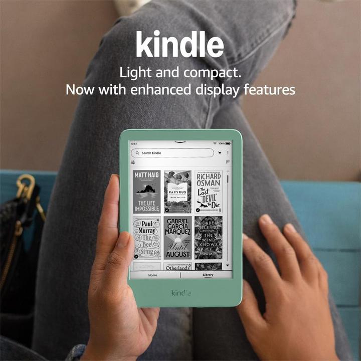 Actual product image Amazon Kindle - 11. Generation (6", 16 GB, Matcha green)