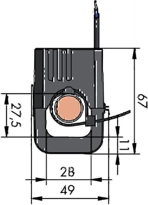 Actual product image Wago 855-4105/400-101 Current transformer