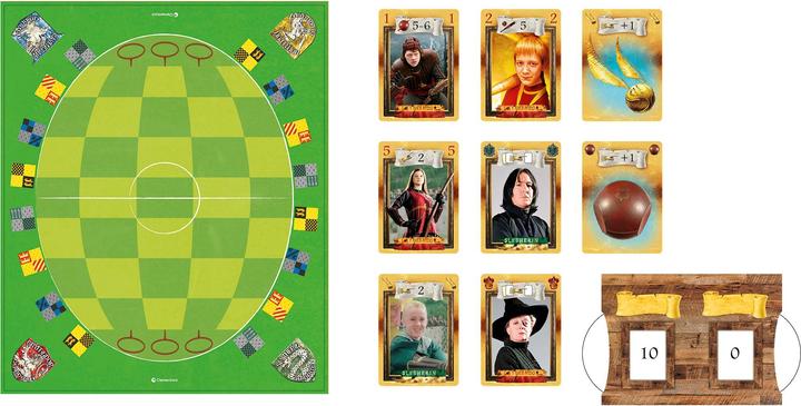 Productafbeelding Clementoni Harry Potter Zwerkbal Clash (Duits, Frans, Italiaans, Engels)