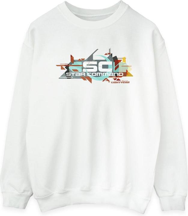 Actual product image Disney Womens/Ladies Lightyear Star Command Graphic Title Sweatshirt (XXL)