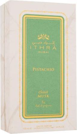 Actual product image Lattafa Perfumes Ithra Dubai Musk Pistachio alcohol dentant (Eau de parfum, 100 ml)