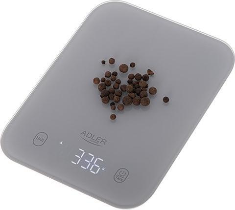 Actual product image Adler Kitchen Scale | AD 3181g | Graduation 1 g | Display type LED | Grey