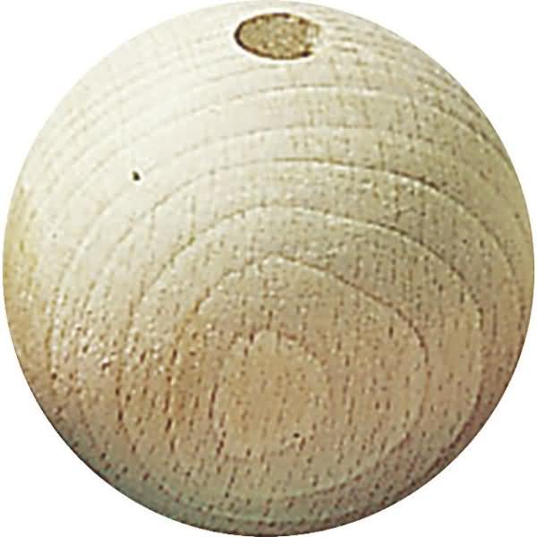 Knorr Prandell Raw wood ball 8 mm natural PU=80 pieces
