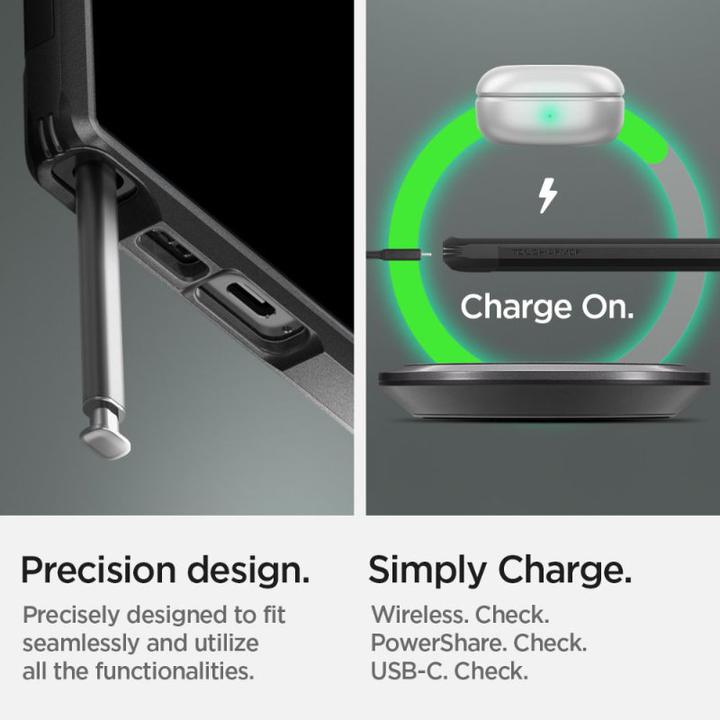 Actual product image Spigen Tough Armor (Samsung Galaxy S23 Ultra)