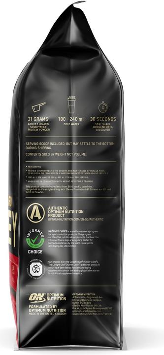 Immagine prodotto Optimum Nutrition Gold Standard 100% Whey (Cioccolato, 1 pz., 4530 g)