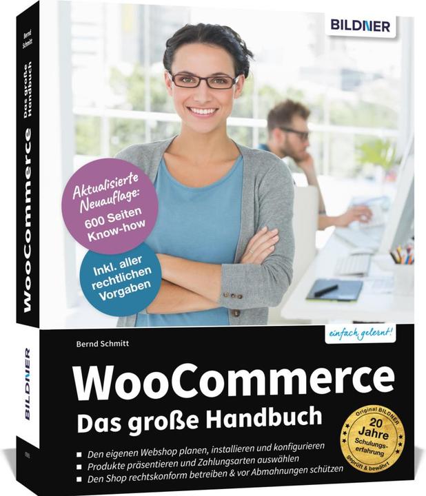 Actual product image WooCommerce - Das grosse Handbuch (German, Schmitt Bernd, 2023)
