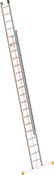 Produktbild kaiserkraft Alu-Seilzugleiter (Anlegeleiter, 930 cm)