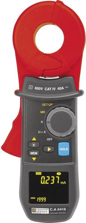 Produktbild Chauvin Arnoux C.A 6416 Erdungsmesser, Erdwid (CAT IV 600V)