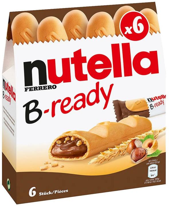 Immagine prodotto Ferrero Bar Nutella B-Ready 132 g (160 g)