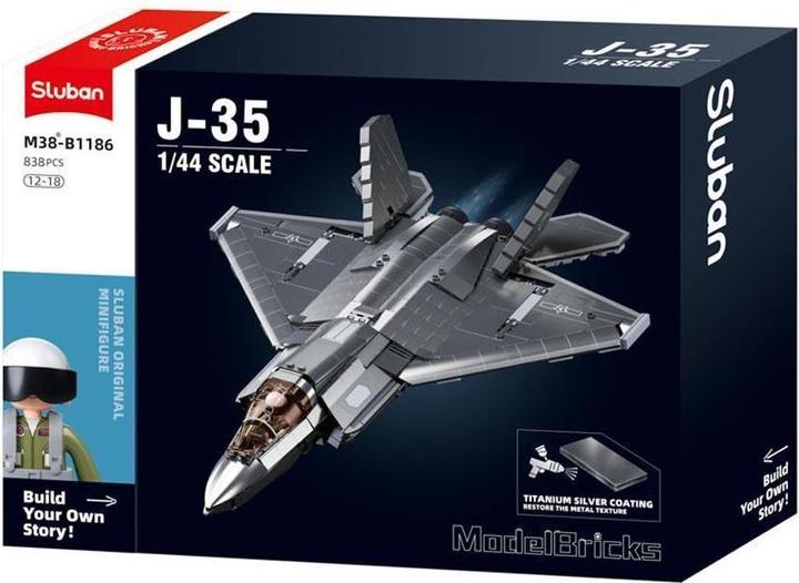 Sluban J-35S stealth aircraft