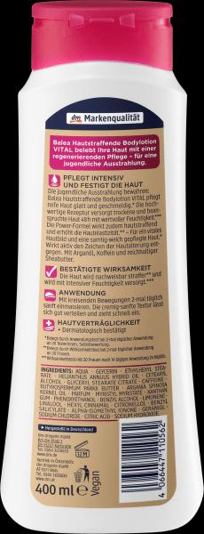 Produktbild dm Balea Bodylotion Vital straffend (Körpercreme, 400 ml)