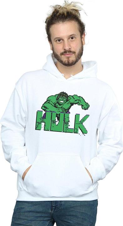 Immagine prodotto Hulk Pixelated Felpa con Cappuccio Uomo (XL)