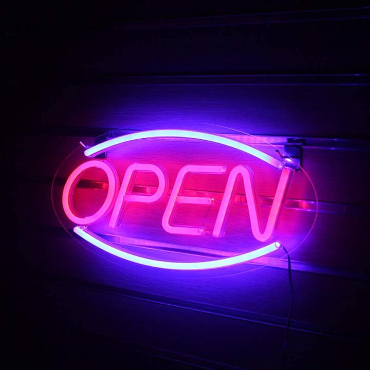 Actual product image Wanxing Open neon signs
