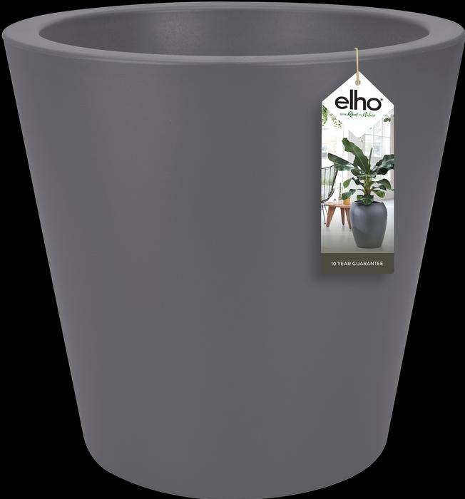 Actual product image Elho Plant pot Pure straight round plastic 50 H 51 cm anthracite (49.50 cm)