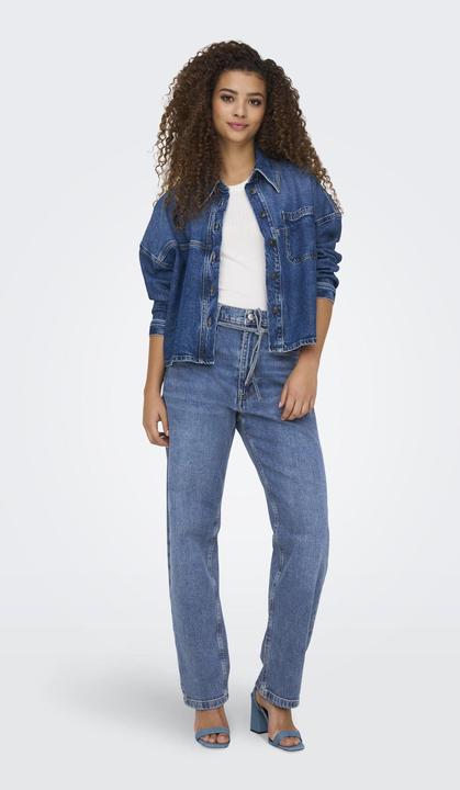 Produktbild Only ONLGYPSY Hohe Taille Gerade geschnittener Slim Fit Jeans Straight-Fit jeans (W27/L32)