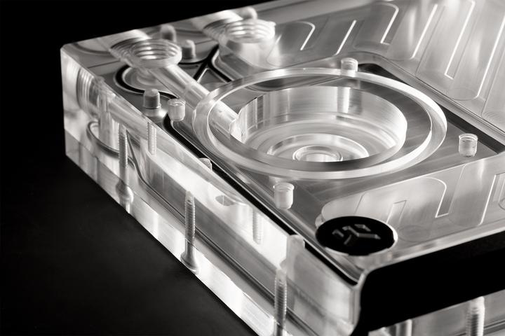 Actual product image EKWB EK-Quantum Kinetic3 FLT D5 PWM reservoir and pump combination - 240mm, D-RGB