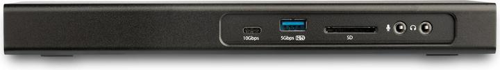 Actual product image StarTech Dual 4K 60Hz Monitor Thunderbolt™ 3 Docking Station - PCIe M.2 and SD Card Reader (Thunderbolt, USB-A, USB-C, 1 Ports)