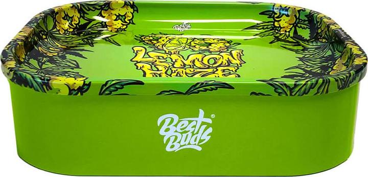 Immagine prodotto Best Buds Vassoio per rollare a scatola sottile con custodia Lemon Haze