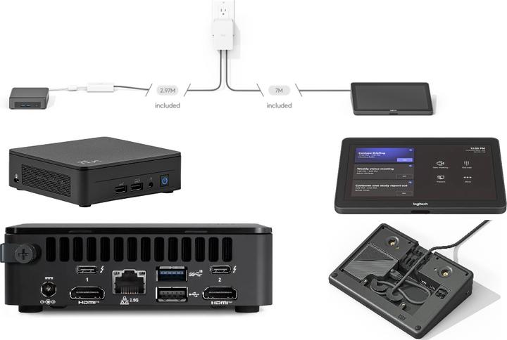 Image du produit Logitech La base TAP : Intel NUC MTR