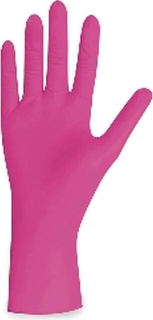 Produktbild Unigloves Magenta Pearl Nitrilhandschuhe Grösse M (M)