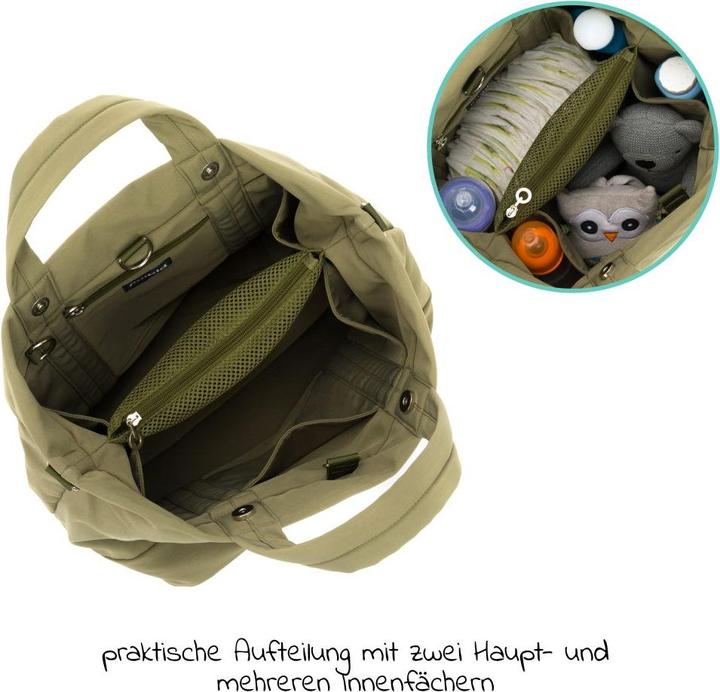 Actual product image Fillikid Palma changing bag