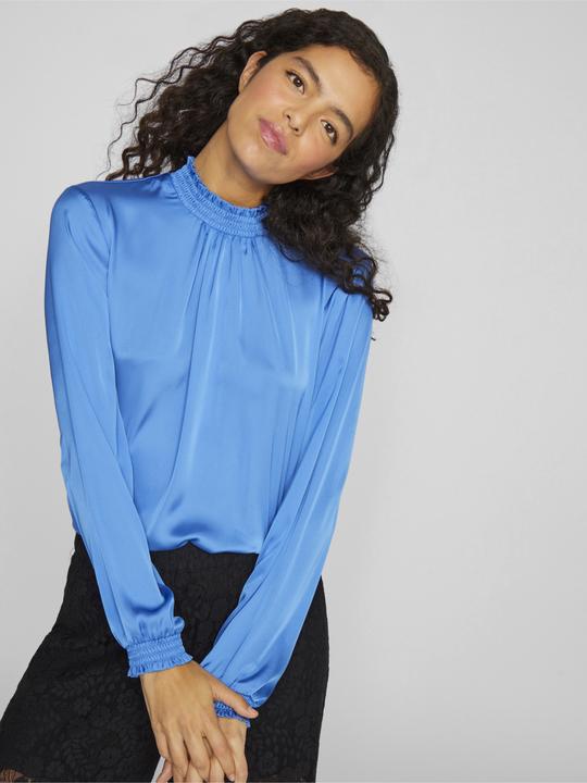 Actual product image Vila High Neck Top with Long Sleeves (38)