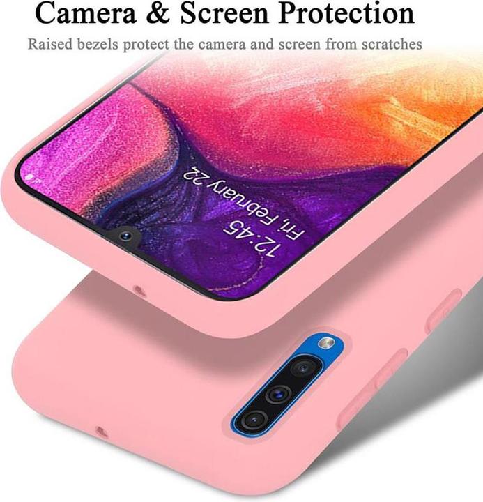 Image du produit Cadorabo TPU Liquid Silicone Case Cover (Samsung Galaxy A30s, Samsung Galaxy A50s)
