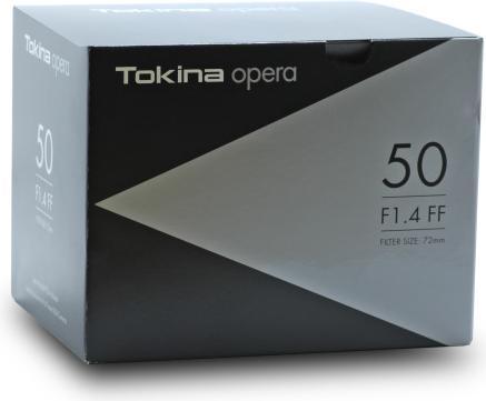 Productafbeelding Tokina Opera 50mm 1.4 FF, Nikon (Nikon F, Volledig formaat)