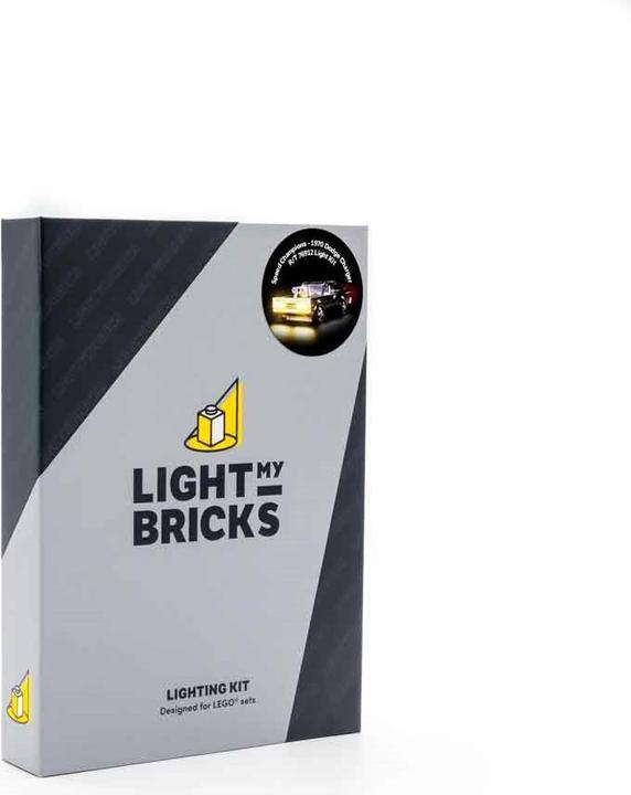 Actual product image Light my bricks LED Light Set for LEGO Speed Champions 1970 Dodge Charger R/T