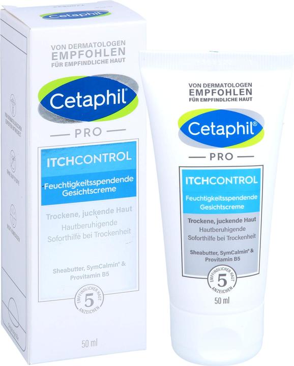 Immagine prodotto Cetaphil Crema viso Pro Itch Control, 50 ml Crema (50 ml, Crema 24h)
