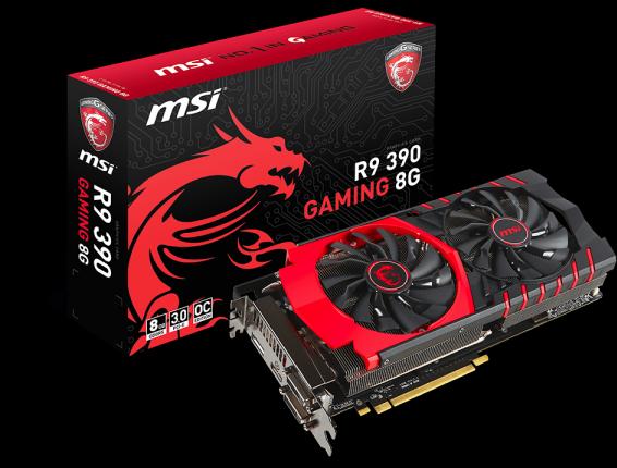 Produktbild MSI R9 390 Gaming 8G (8 GB)