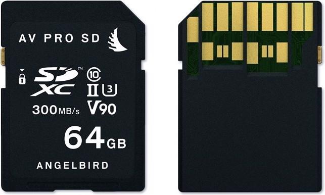 Produktbild Angelbird AV PRO V90 (64 GB, SDXC, U3, UHS-II)