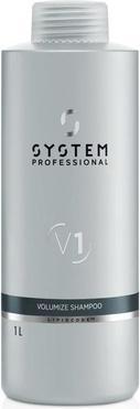 Wella System P. - Lipid Code - Volumize Shampoo V1 (1000 ml, Flüssiges Shampoo)