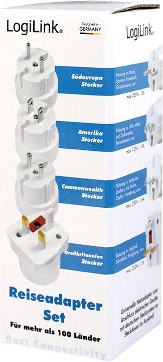 Image du produit LogiLink Steckdosenreiseadapter