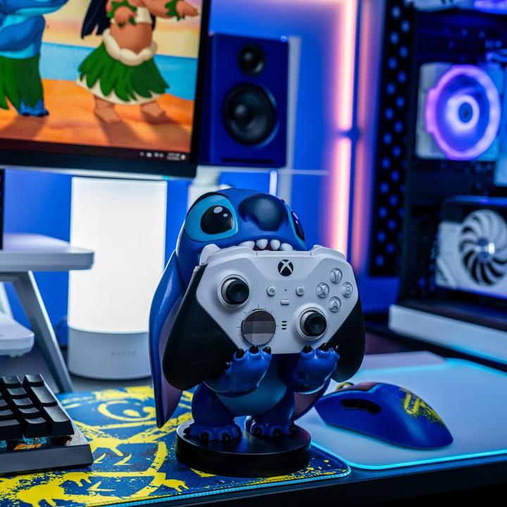 Actual product image Exquisite Gaming Lilo & Stitch Cable Guys charger holder Smiley Stitch 21 cm (PS5)