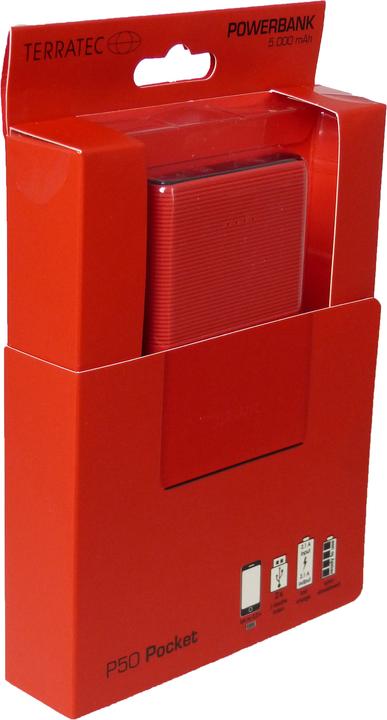 Image du produit Terratec Pochette P50 (5000 mAh, 5 W, 18.50 Wh)