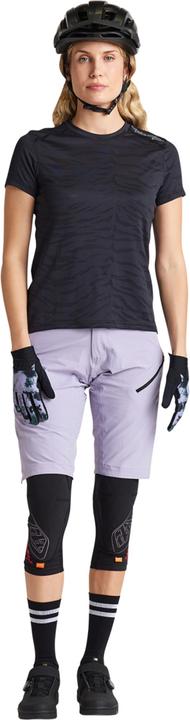 Actual product image Troy Lee Designs Womens Lilium SS Jersey, Tiger Jacquard, black, M (M)