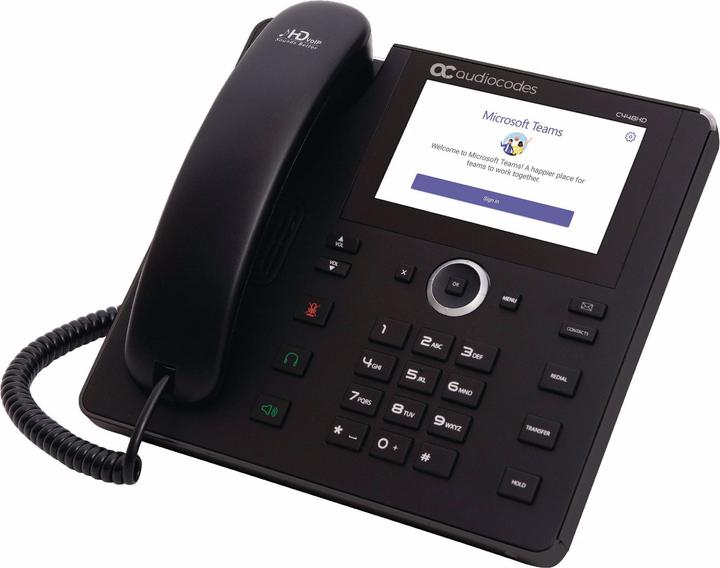 Actual product image Audiocodes Desk phone C448HD Teams