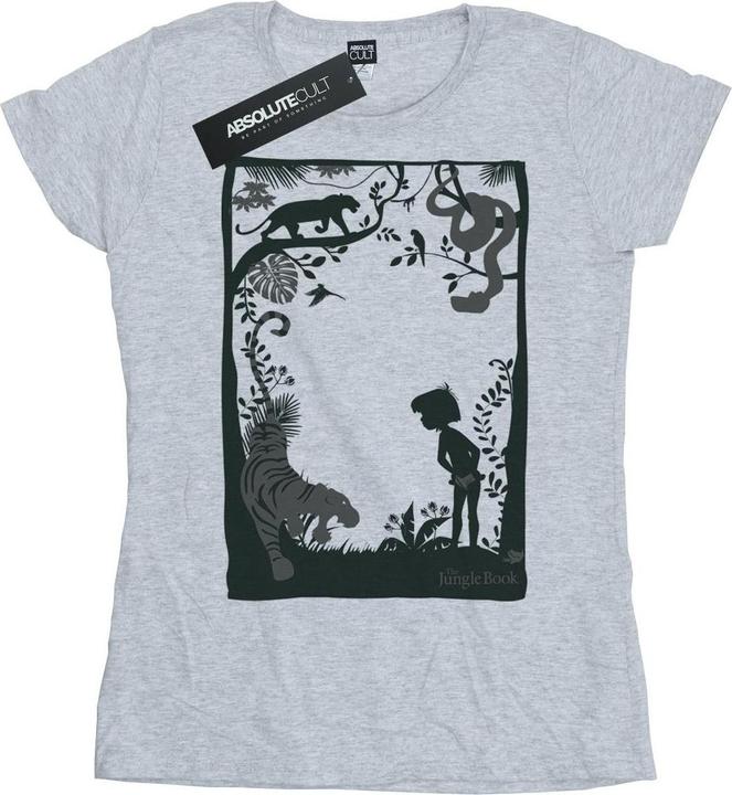 Produktbild Disney The Jungle Book Silhouette Poster TShirt (XL)