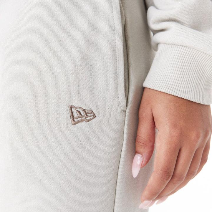 Actual product image New Era Ladies jogger sweatpants stone beige - L (L)
