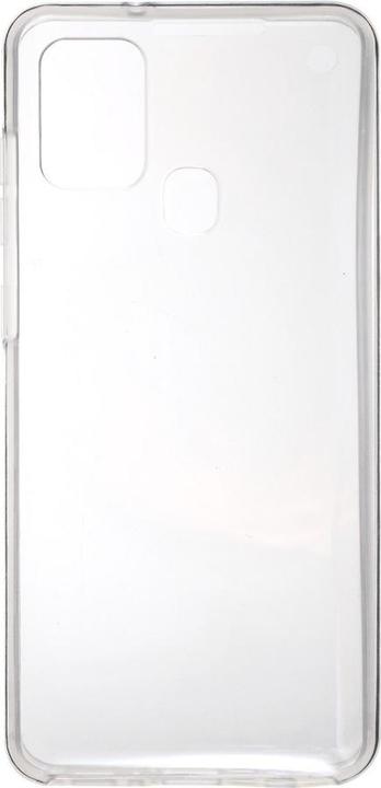 Immagine prodotto Cover-Discount Galaxy A21s - guscio duro con pellicola PET e bordo in gomma trasparente (Samsung Galaxy A21s)