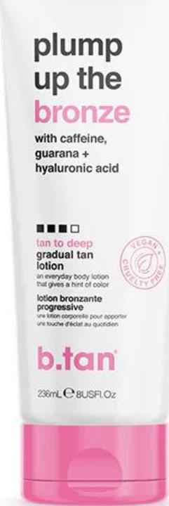 B.Tan Plump Up The Bronze Tan To Deep Gradual Lotion 236 ml (Selbstbräunungstuch, 236 ml)