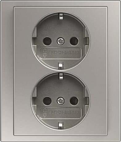 Produktbild Busch-Jaeger SCHUKO-Doppelsteckdose