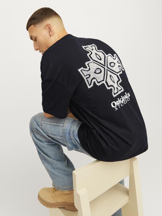 Actual product image Jack & Jones Printed round neck T-shirt T-shirt (XS)