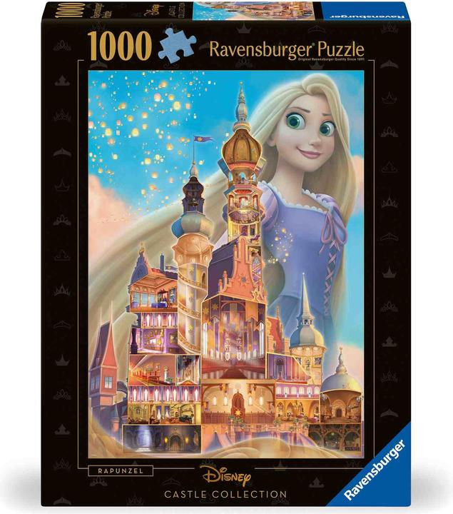 Immagine prodotto Ravensburger Puzzle 12000264 - Rapunzel - puzzle da 1000 pezzi Disney Castle Collection per adulti (1000 pezzi)