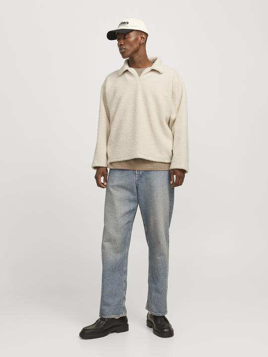 Immagine prodotto Jack & Jones Joravondale Teddy Split Neck Sweat Ln (S)