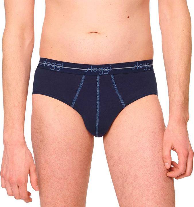 Produktbild Sloggi 6er Pack men Start Midi Slip / Unterhose (M, 6er Pack)