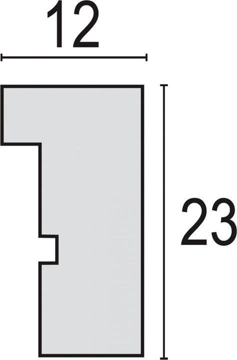 Productafbeelding ZEP Fotolijst V4557B Malmo Zwart 9x13 / 13x18 cm (13 x 18 cm, 9 x 13 cm)